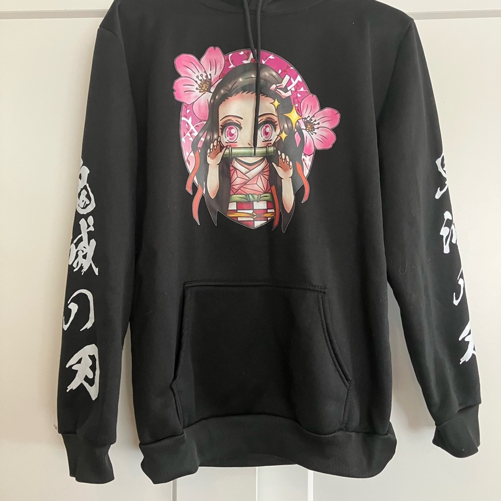 Anime Demon Slayer Black Hoodie